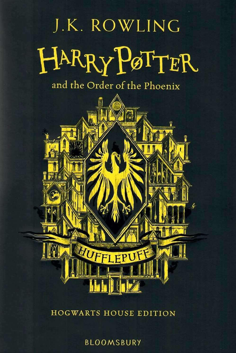 Harry Potter and the Order of Phoenix (Hufflepuff Edition) Hardback / Орден Феникса
