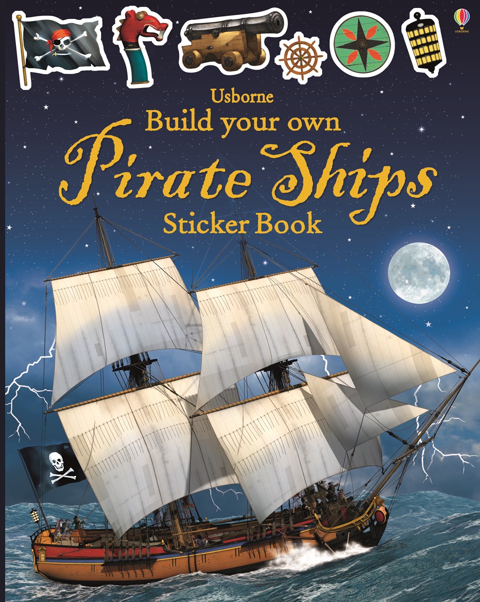 Build your own Pirate Ships Sticker Book