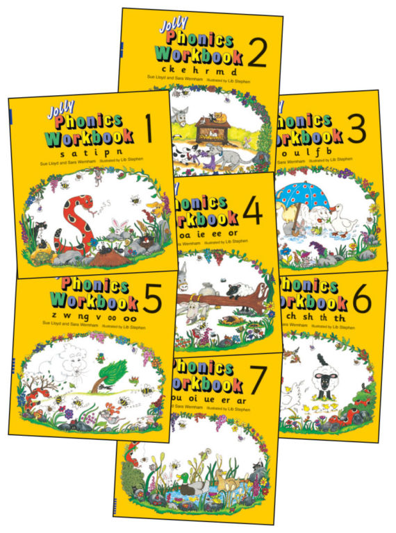 Jolly Phonics Workbooks Pack / Набор прописей