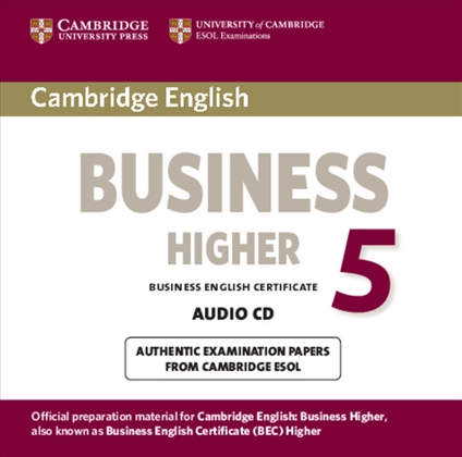 Cambridge English Business 5 Higher Audio CD / Аудиодиск