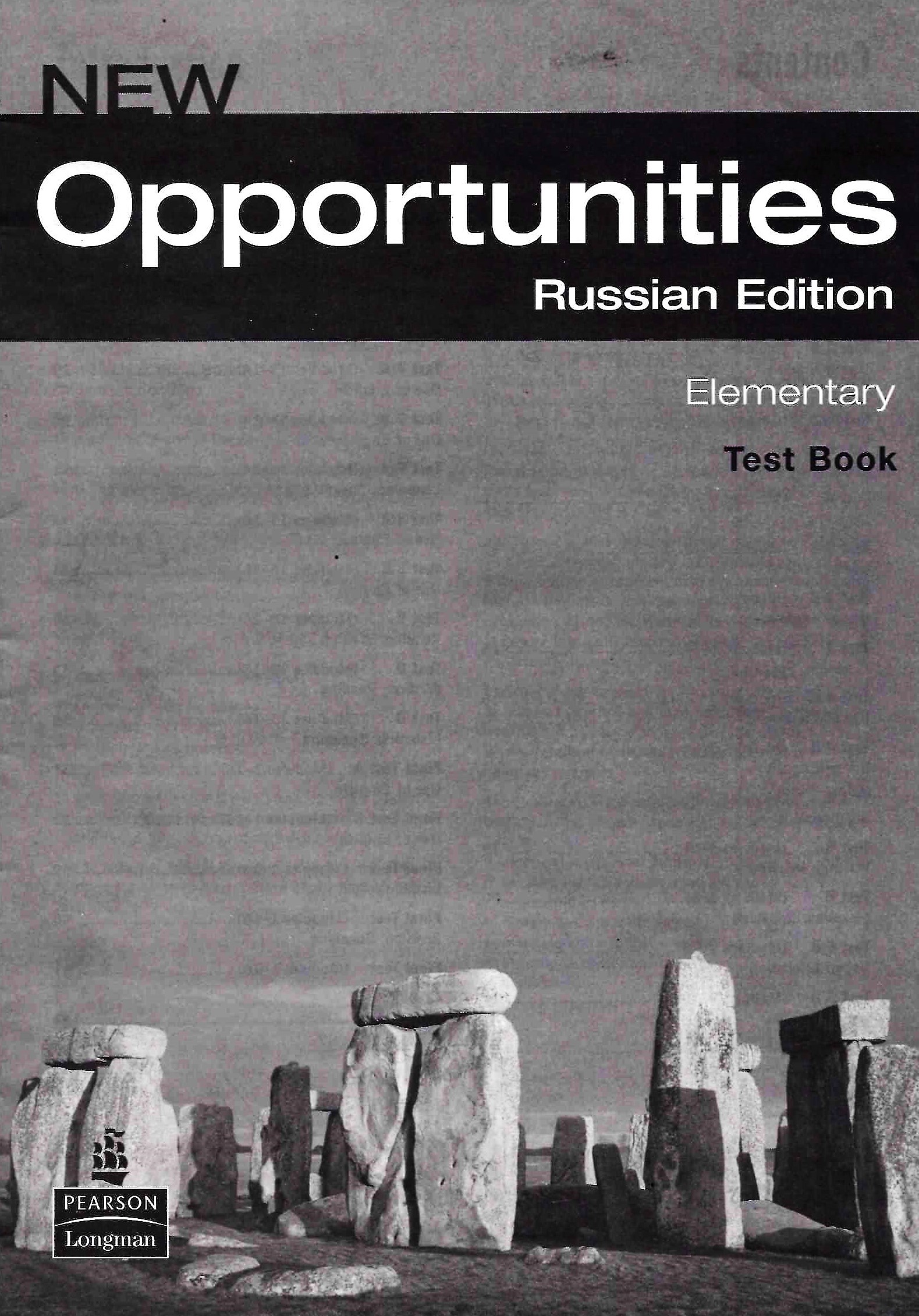 New Opportunities Elementary Test Book / Тесты
