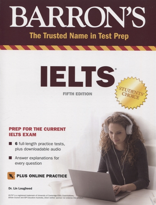Barron's IELTS (Fifth edition) + online practice