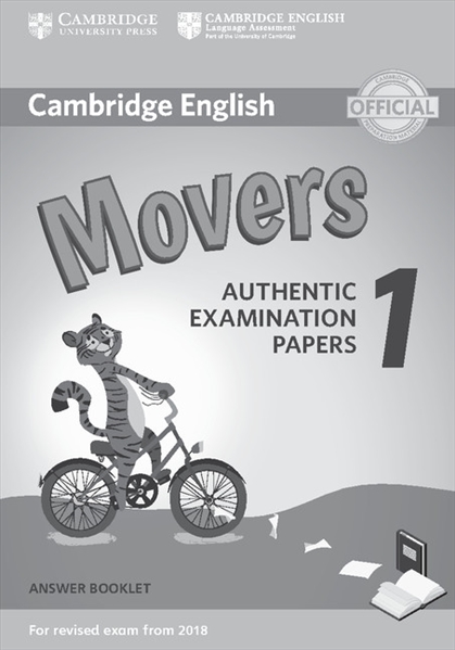 Movers 1 Authentic Examination Papers Answer Booklet  Ответы