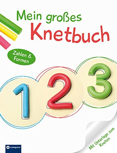 Mein grosses Knetbuch Zahlen und Formen / Прописи «Цифры»
