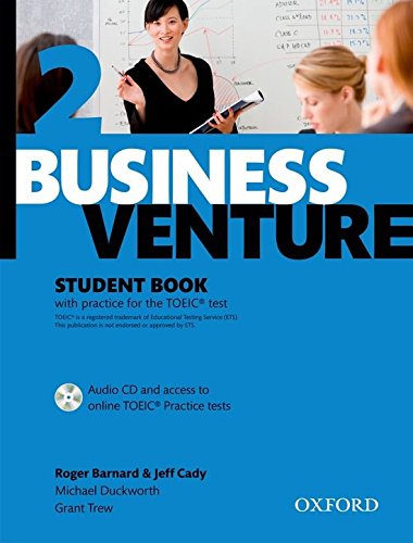Business Venture 2 Student's Book + Audio CD + Online TOEIC Tests / Учебник