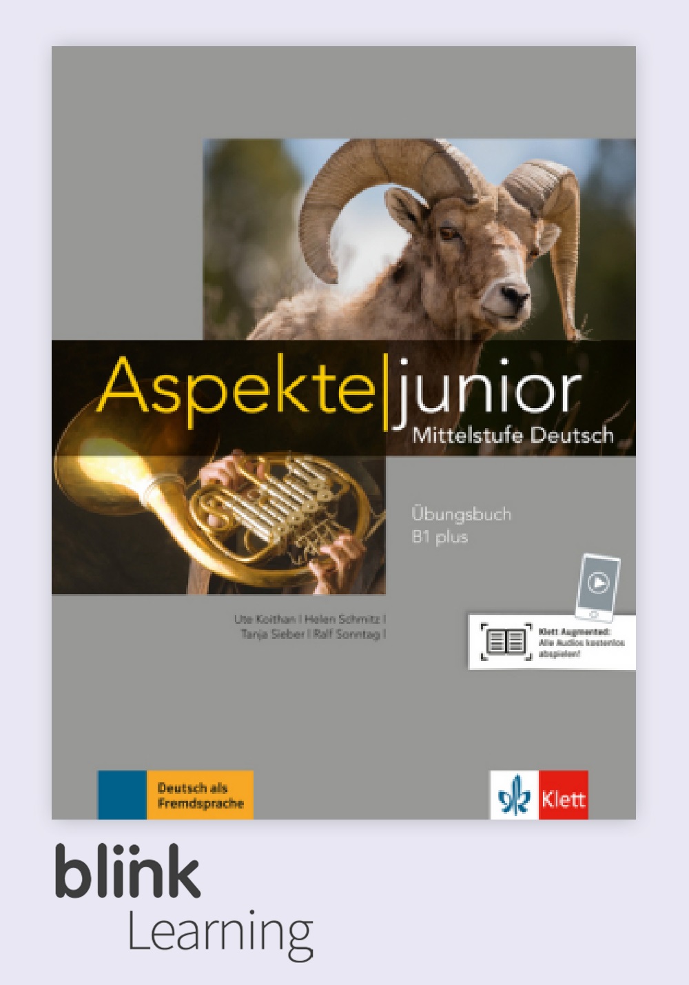 Aspekte junior B1 plus Digital Ubungsbuch fur Lernende / Цифровая рабочая тетрадь для ученика