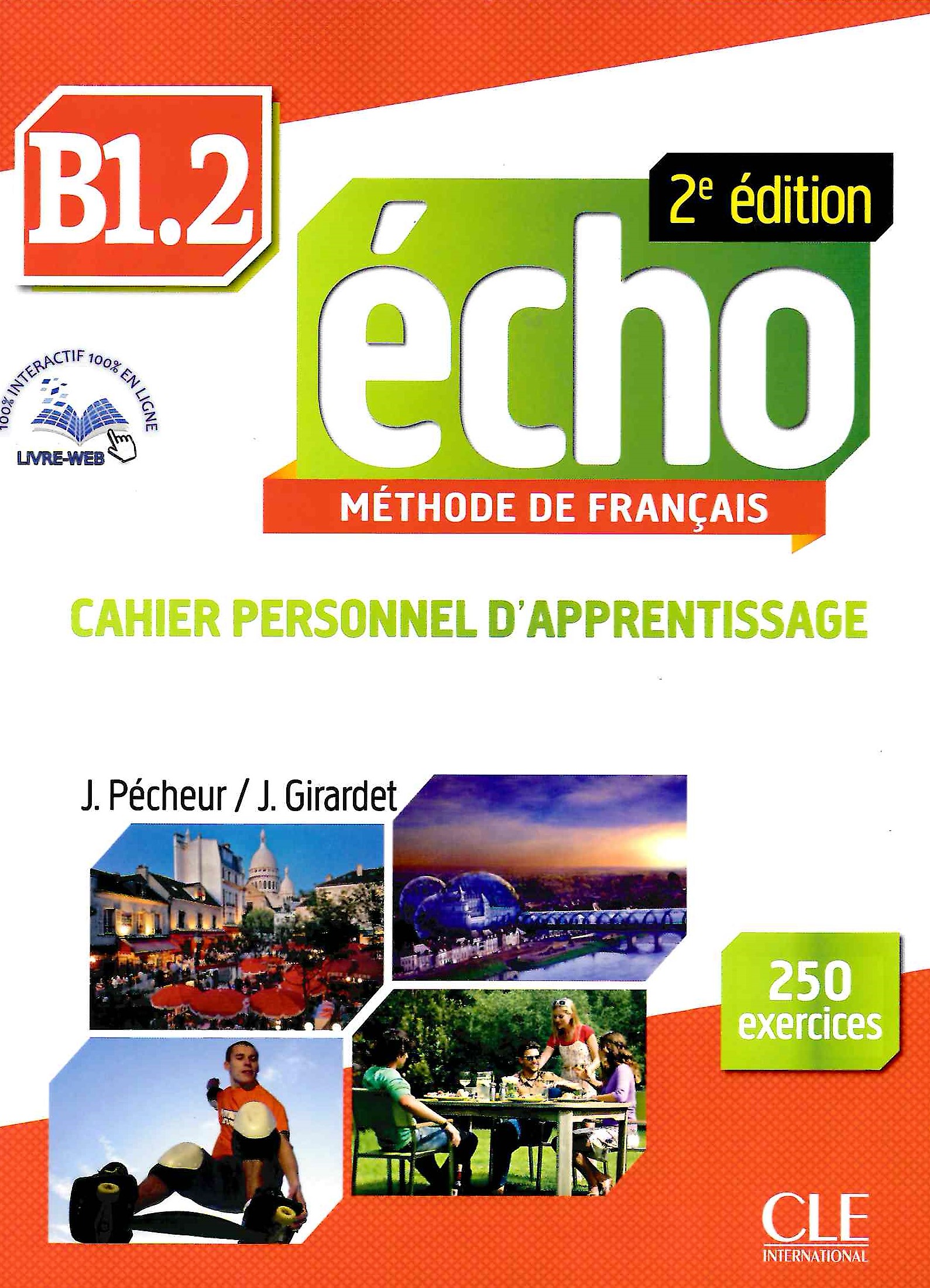Echo (2e edition) B1.2 Cahier personnel d'apprentissage + Audio CD / Рабочая тетрадь