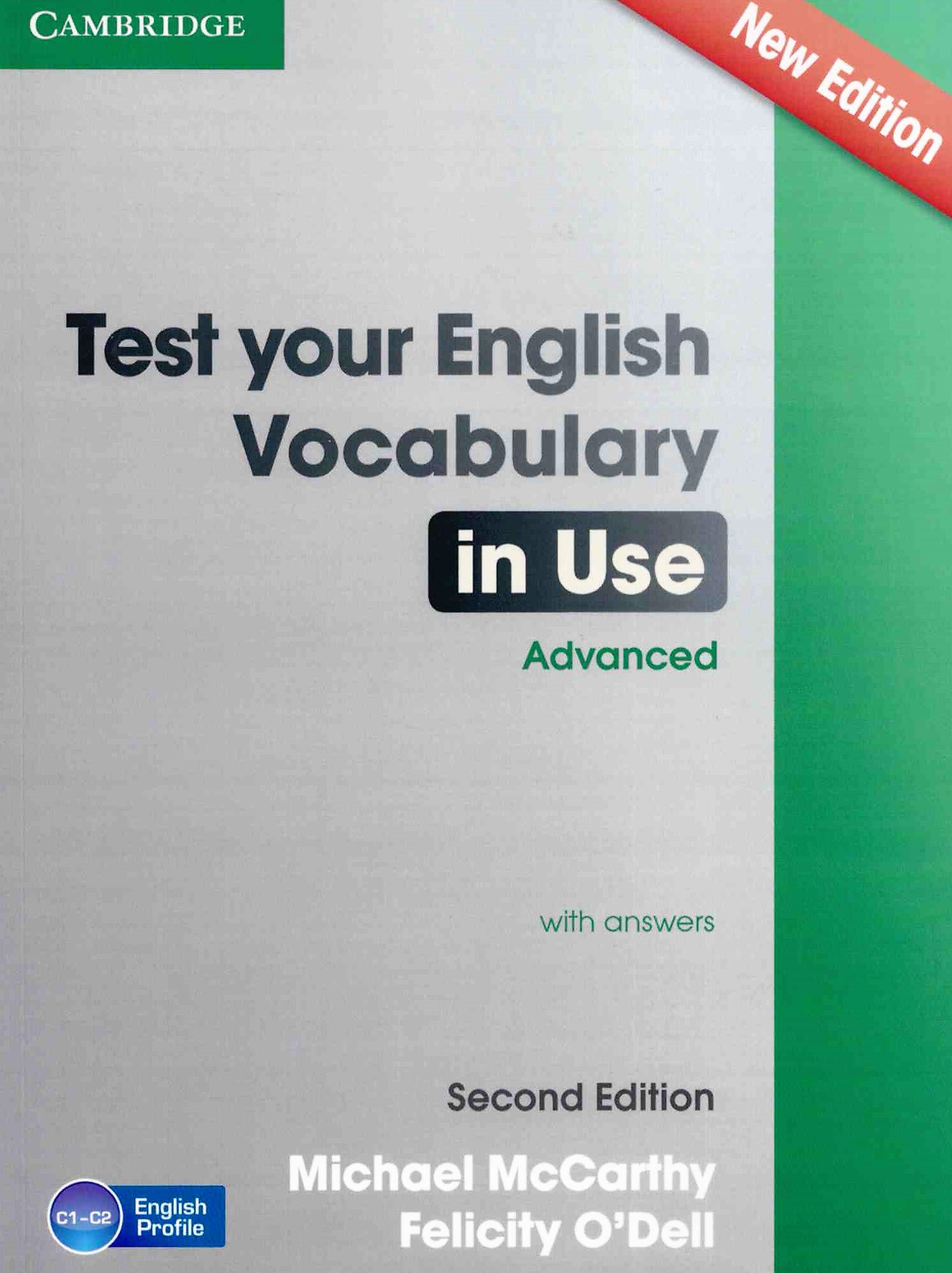 Test Your English Vocabulary in Use (Second Edition) Advanced + Answers