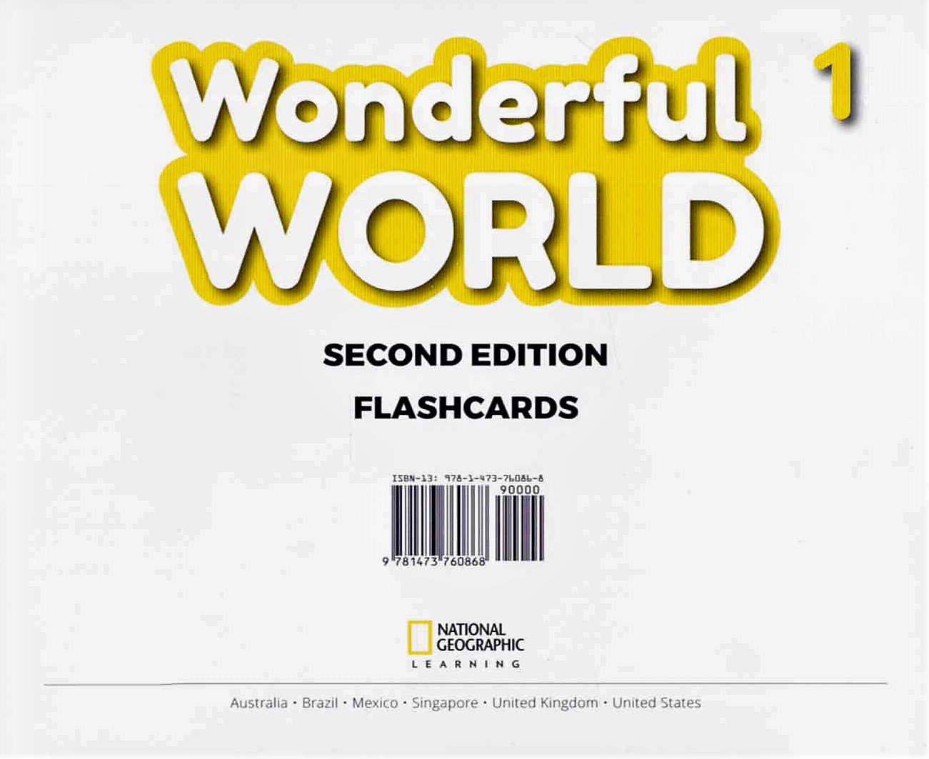 Wonderful World 1 Flashcards / Флэшкарты