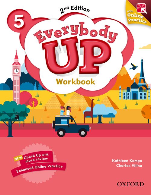 Everybody Up (2nd edition) 5 Workbook + Online Practice / Рабочая тетрадь + онлайн код