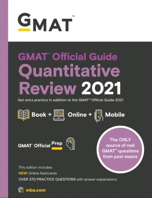 GMAT Official Guide 2021 Quantitative Review + Online