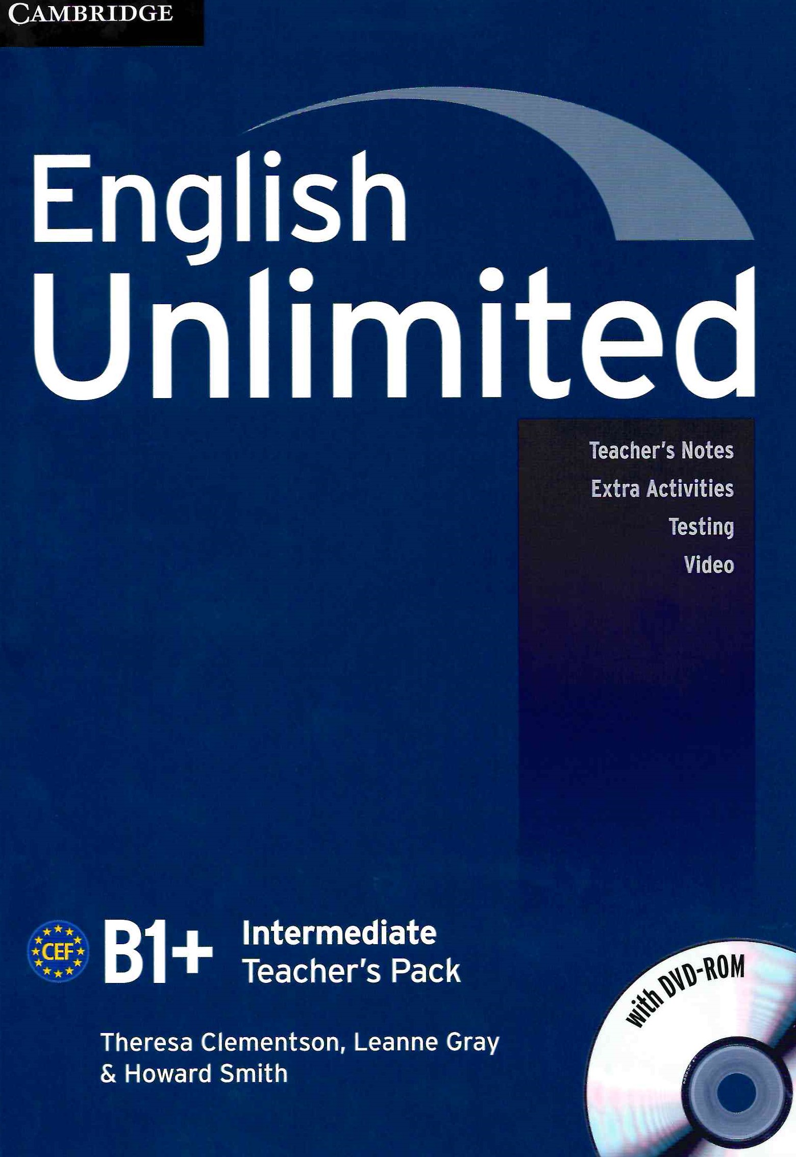 English Unlimited Intermediate B1+ Teacher's Pack + DVD-ROM / Книга учителя