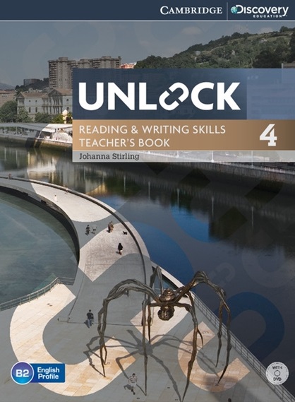Unlock 4 Reading and Writing Teacher's Book + DVD / Книга для учителя