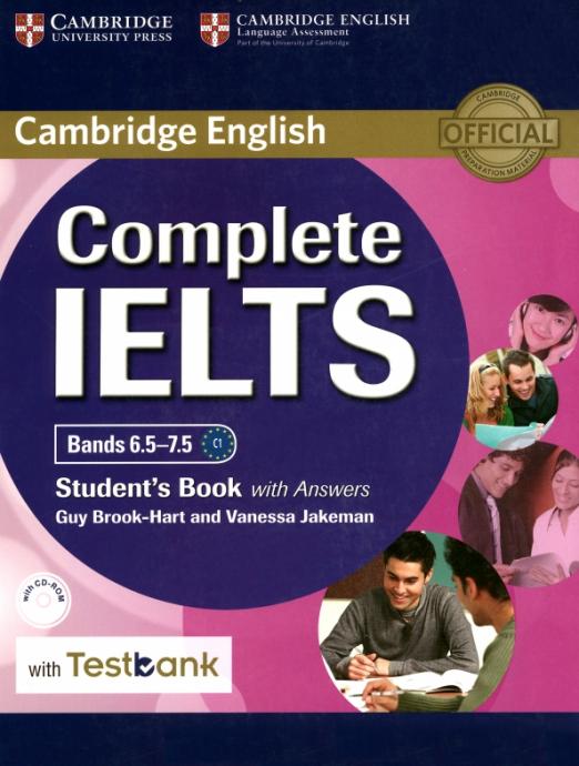 Complete IELTS. Bands 6.5-7.5. Student's Book + answers + CD-ROM + Testbank / Учебнк + ответы + СD + банк тестов