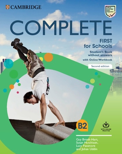 Complete First for Schools (Second Edition) Student's Book + Online Workbook / Учебник + онлайн-тетрадь