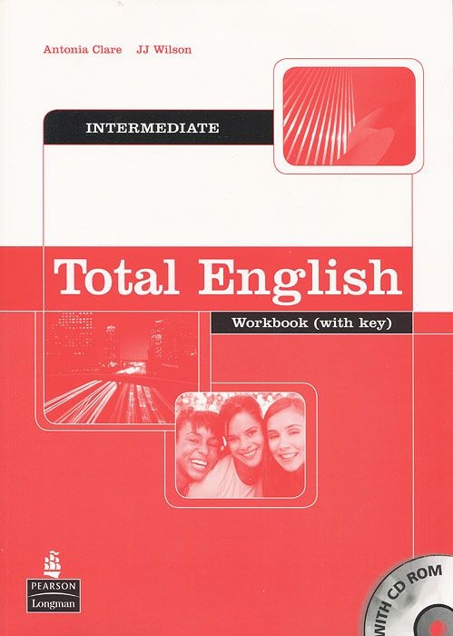 Total English Intermediate Workbook + key + CD-ROM / Рабочая тетрадь + интерактивный диск + ответы