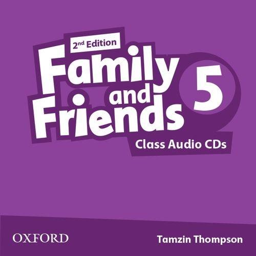 Family and Friends 2nd Edition 5 Class Audio CDs  Аудиодиски