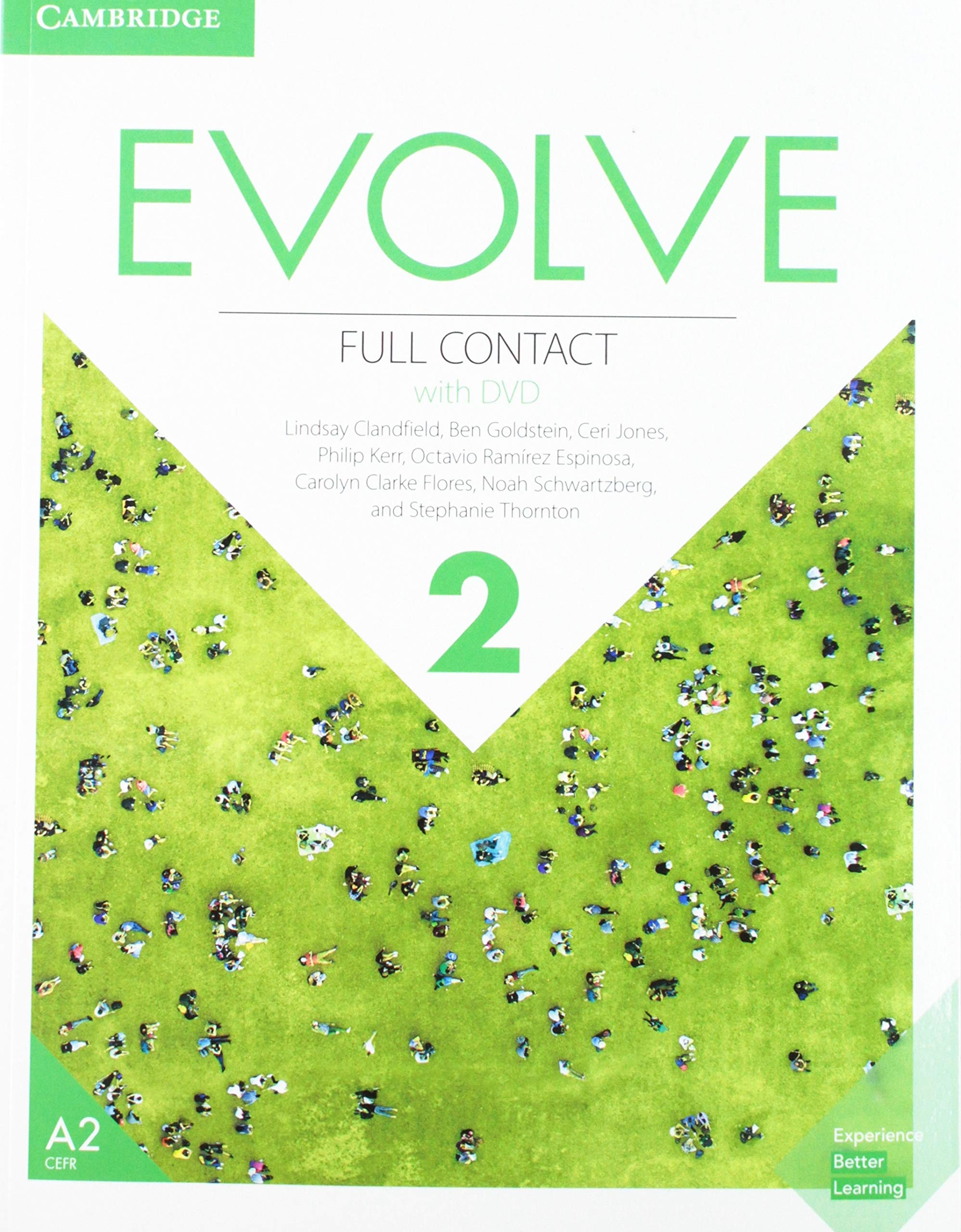 Evolve 2 Full Contact + DVD / Учебник + рабочая тетрадь + видео