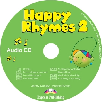 Happy Rhymes 2 Audio CD / Аудиодиск