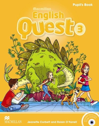 Macmillan English Quest 3 Pupil's Book + CD-ROM / Учебник