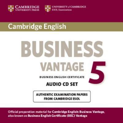 Cambridge English Business 5 Vantage Audio CDs / Аудиодиски