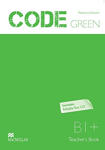 Code Green B1+ Teacher's Book + Test CD / Книга для учителя