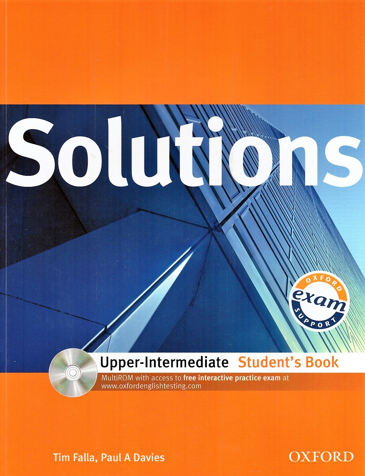 Solutions UpperIntermediate Student's Book  MultiROM  Учебник