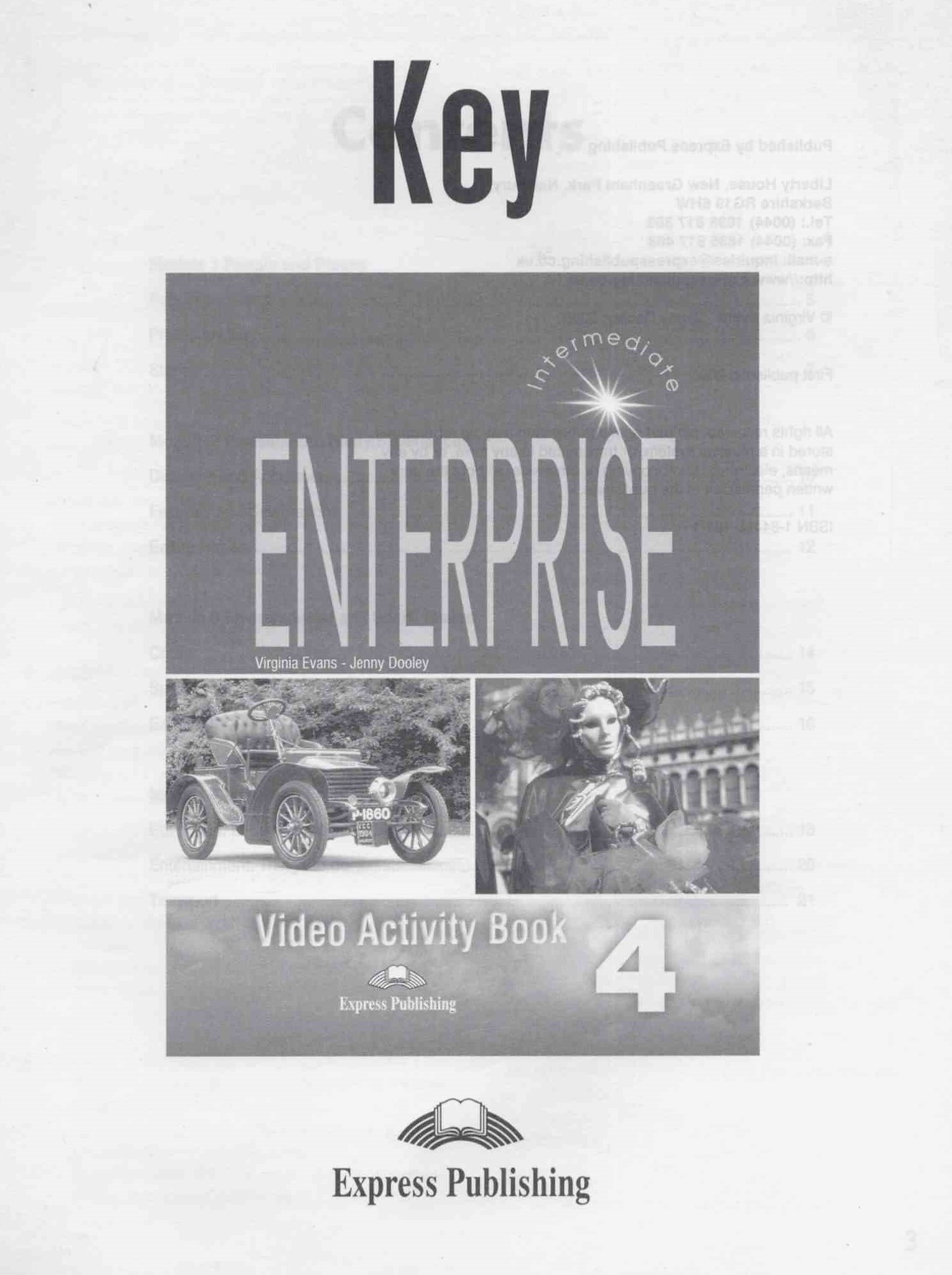 Enterprise 4 Video Activity Book Key / Ответы к рабочей тетради к видеокурсу