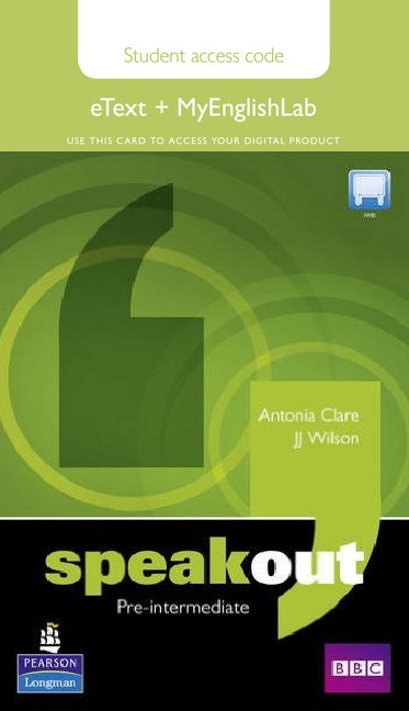 Speakout 1st edition PreIntermediate eText  MyEnglishLab  Электронная версия учебника  онлайнпрактика