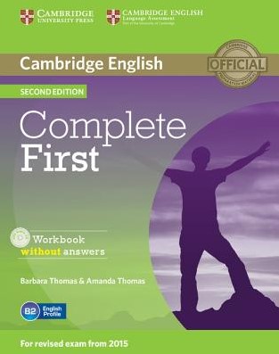 Complete First Workbook + Audio CD / Рабочая тетрадь без ответов + CD