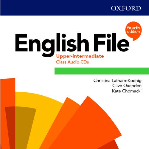 Fourth Edition English File Upper-Intermediate Class Audio CDs / Аудиодиски