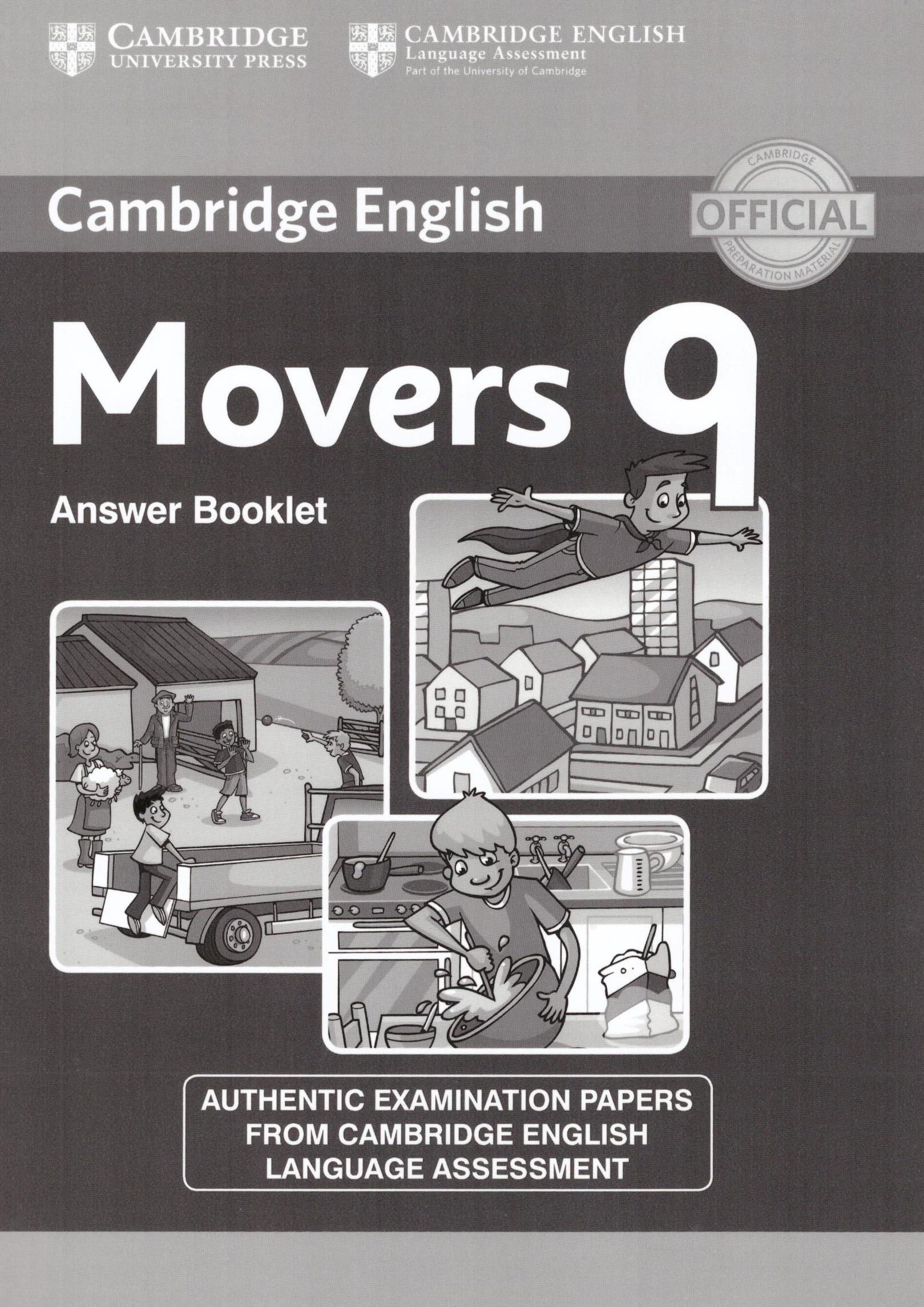 Movers 9 Answer Booklet / Ответы
