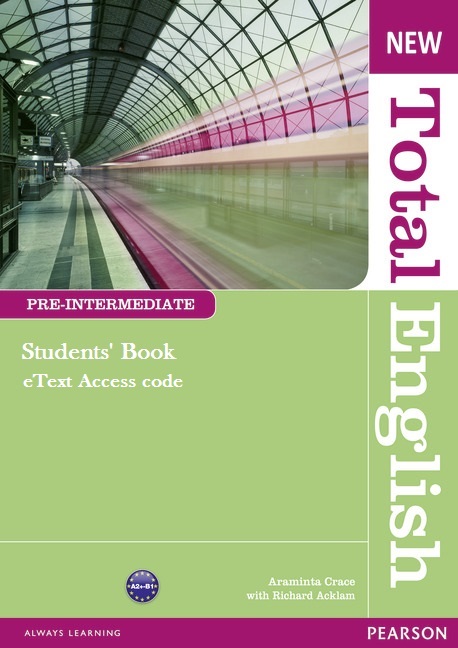 New Total English Pre-Intermediate eText / Электронная версия учебника