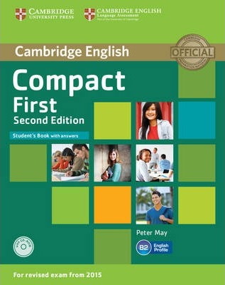 Compact First (Second Edition) Student's Book + CD-ROM + Answers / Учебник + ответы
