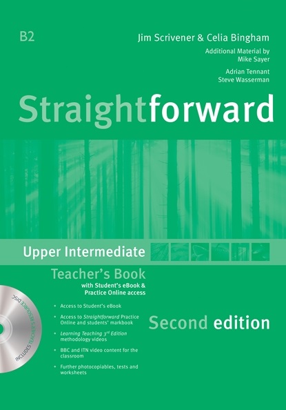 Straightforward (Second Edition) Upper-Intermediate Teacher's Book + Practice Online + eBook / Книга для учителя