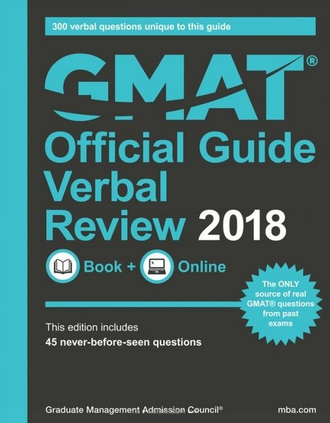 GMAT Official Guide 2018 Verbal Review + Online
