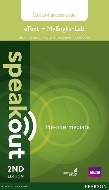 Speakout 2nd Edition PreIntermediate eText  MyEnglishLab  Электронная версия учебника  онлайнпрактика