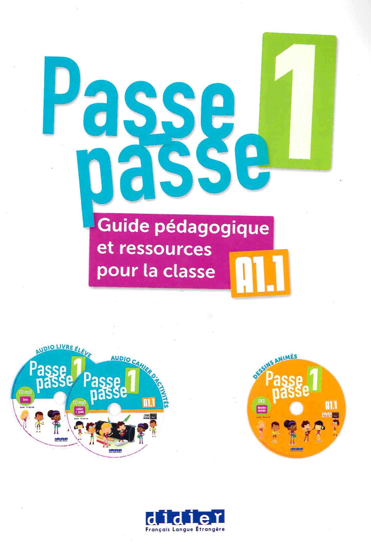 Passe - Passe 1 Guide pedagogique / Книга для учителя