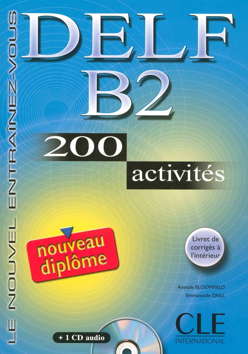 DELF B2 200 activites + Audio CD / Учебник + аудиодиск