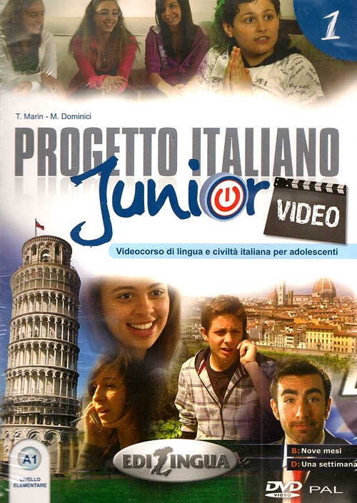 Progetto italiano Junior 1 DVD / Видеопособие - 1