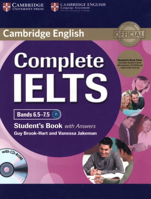 Complete IELTS. Bands 6.5-7.5. Student's Book +Answers + CD-ROM + 2 Class Audio CDs / Учебник + ответы + CD + аудио