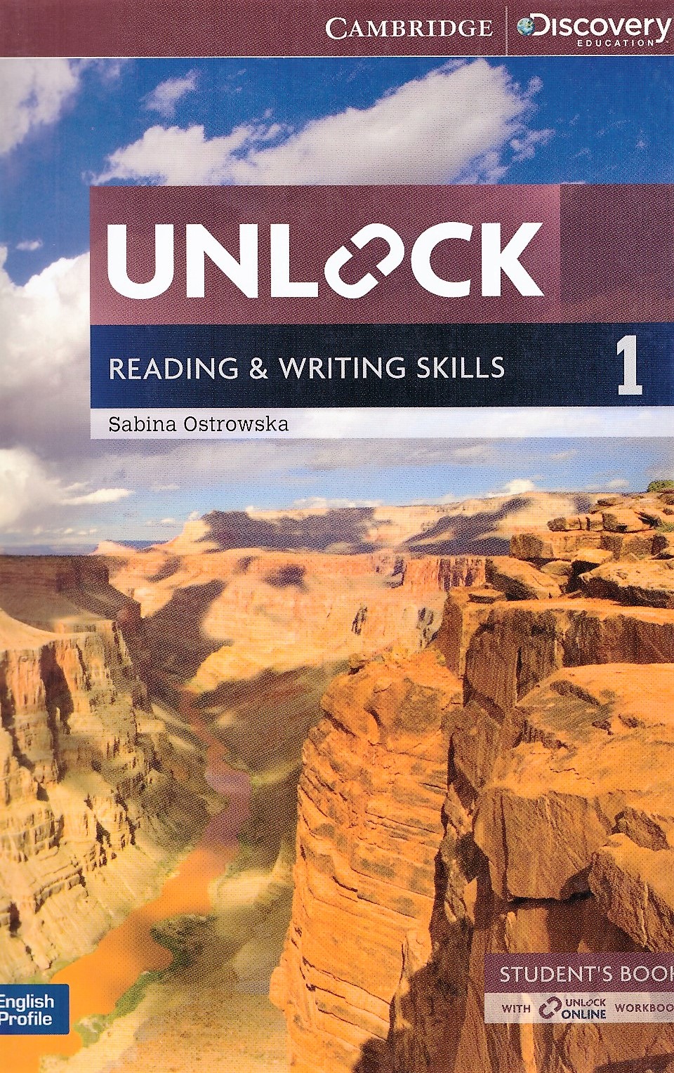 Unlock 1 Reading and Writing Student's Book + Online Workbook / Учебник + онлайн тетрадь