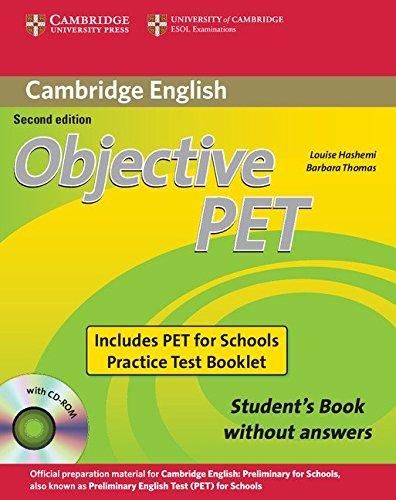 Objective PET for Schools Student's Book + CD-ROM + Test Booklet / Учебник + тесты