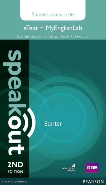 Speakout 2nd Edition Starter eText  MyEnglishLab  Электронная версия учебника  онлайнпрактика
