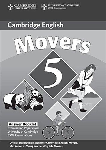 Movers 5 Answer Booklet / Ответы