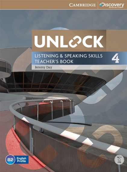 Unlock 4 Listening and Speaking Teacher's Book + DVD / Книга для учителя
