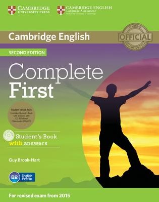 Complete First (Second Edition) Student's Book Pack / Учебник + ответы + аудиодиски