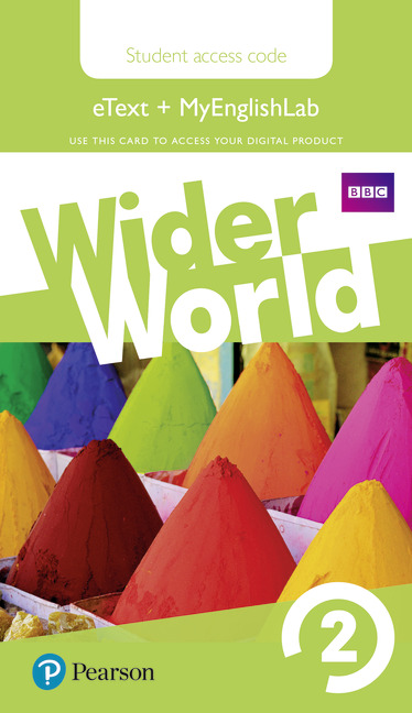 Wider World 2 eText + MyEnglishLab / Электронная версия учебника + онлайн-практика