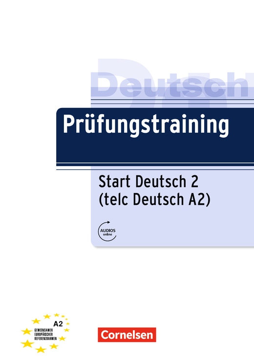 Prufungstraining Start Deutsch 2 Ubungsbuch + Audio / Учебник + онлайн-аудио