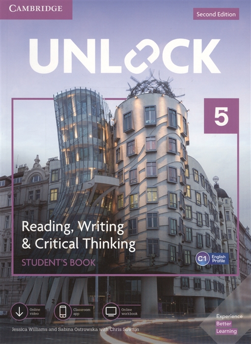 Unlock (Second Edition) 5 Reading, Writing and Critical Thinking Student's Book / Учебник + онлайн тетрадь